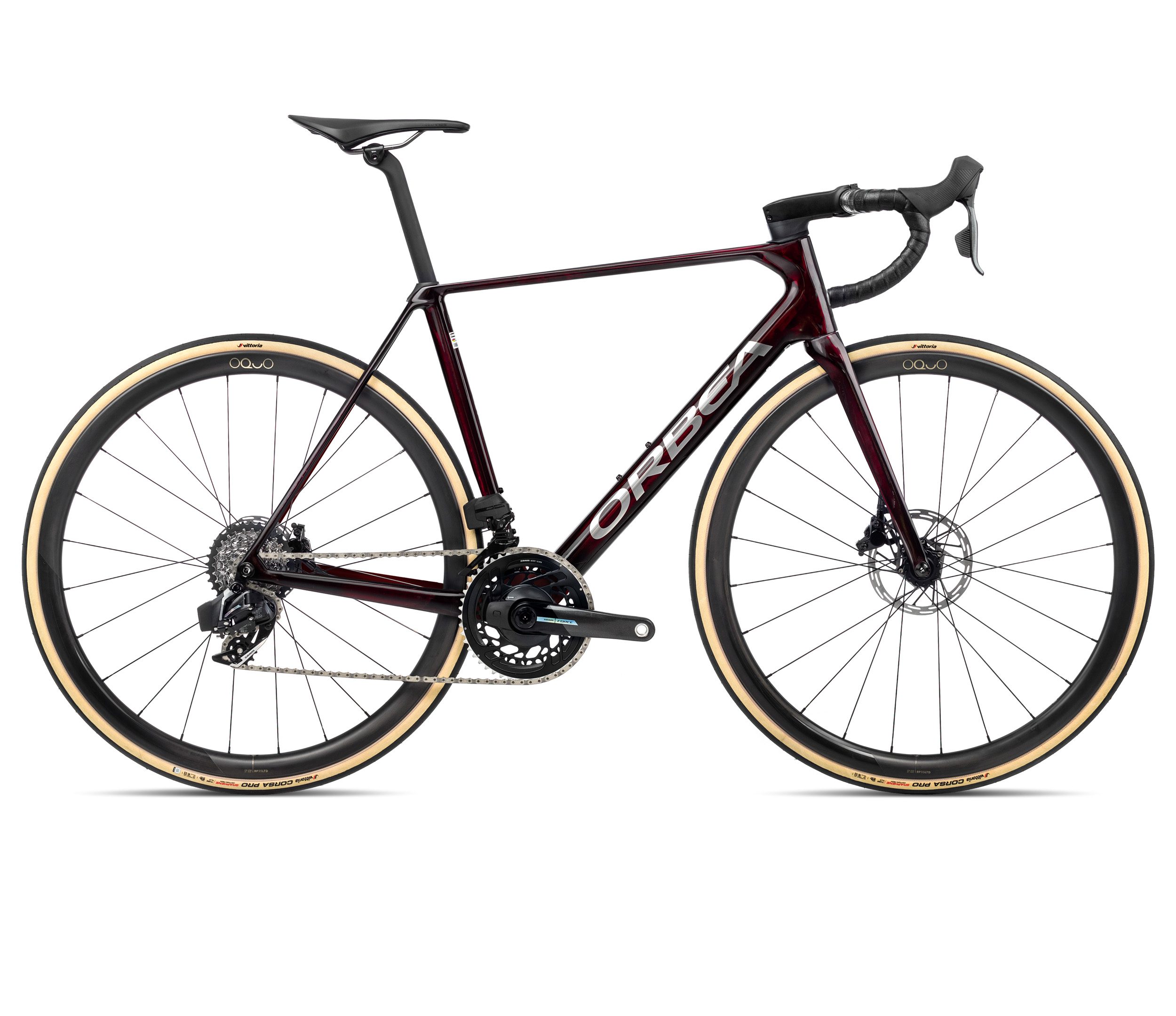 ORBEA PR11 ドロップハンドル 360㎜／384㎜ Orbea Orca M21eLTD PWR, Red Wine/Titanium Gloss | Regroup