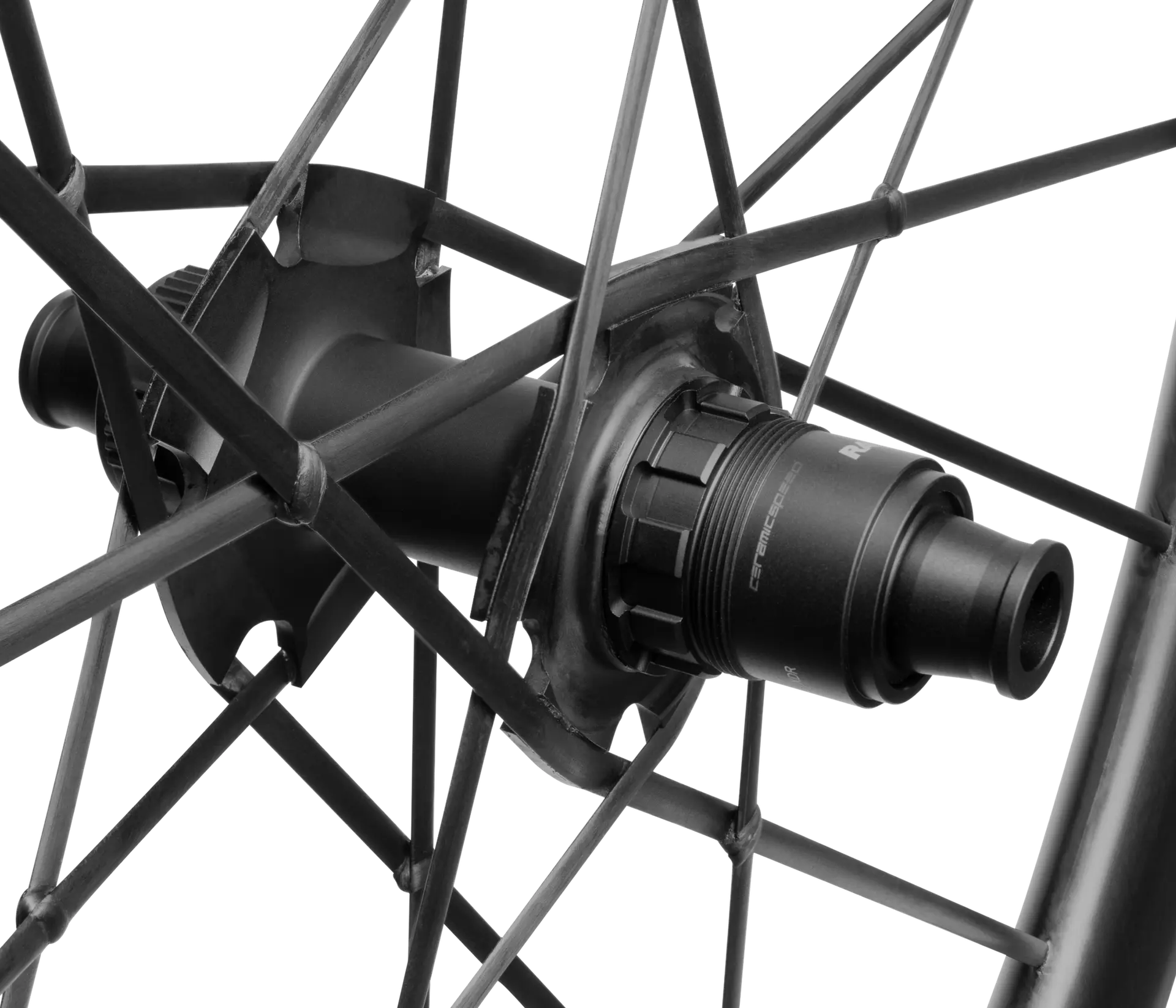 The hub of the Lightweight Meilenstein ART wheel.